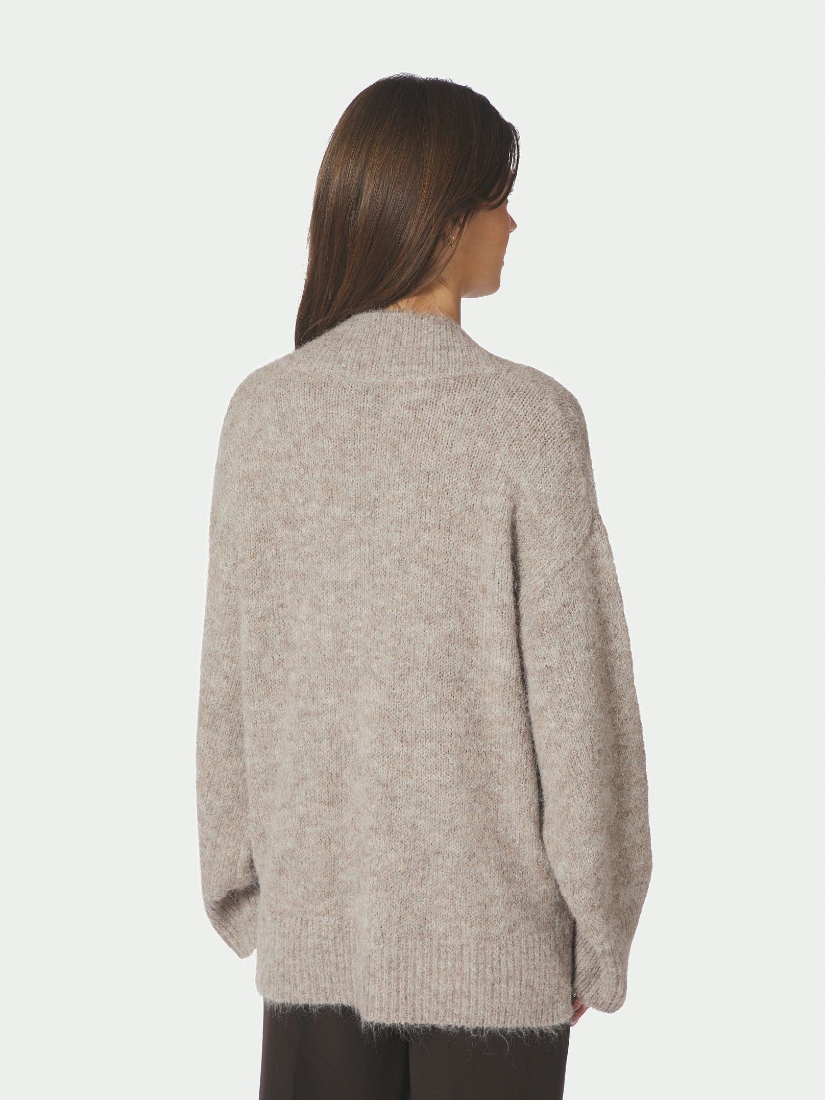 NEO NOIR Melli Fluffy Knit Blouse 167715