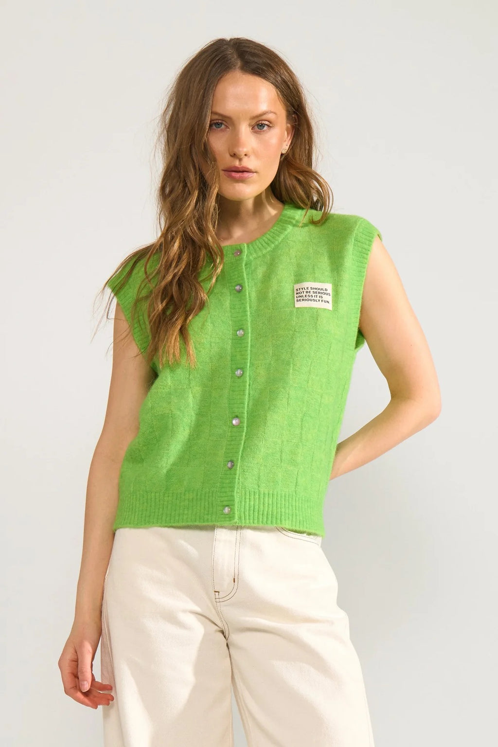 Numph Riette Check Vest 706928
