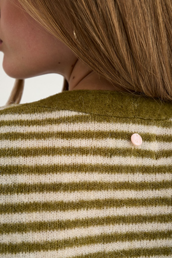 Numph Riette Mini Stripe Cardigan 707507