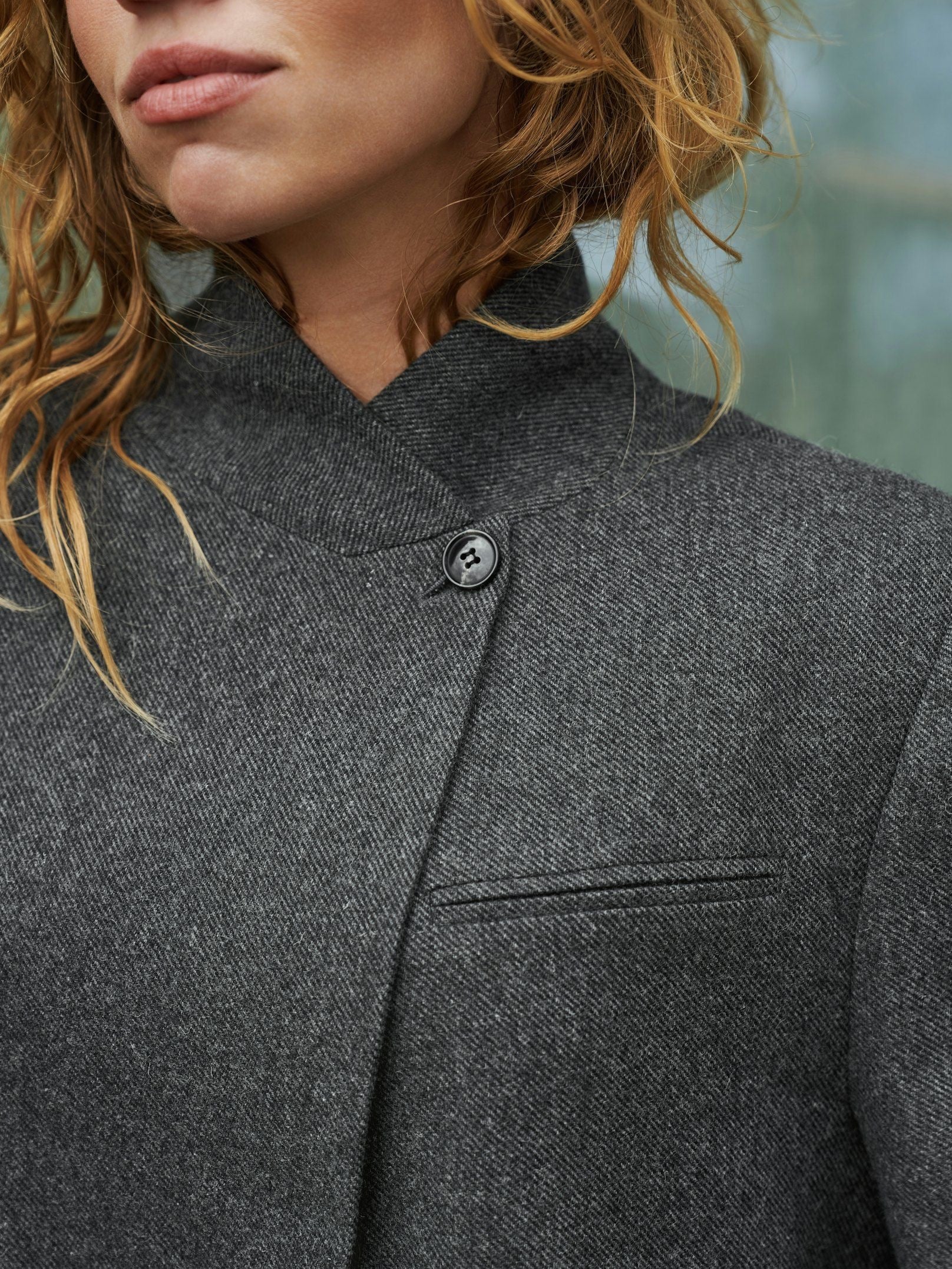 NEO NOIR Nerine Structure Twill Blazer 168580