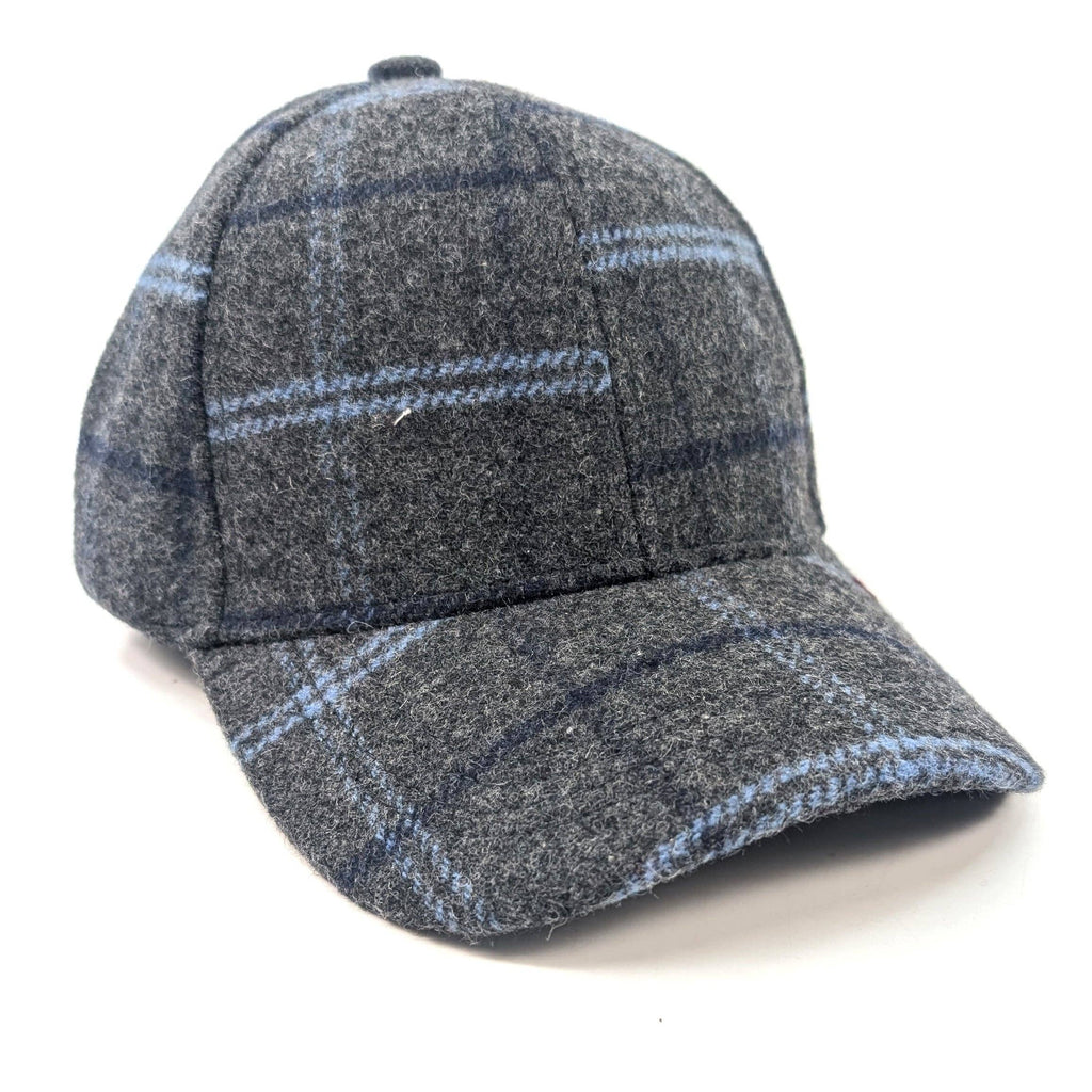 Check Wool Style Cap