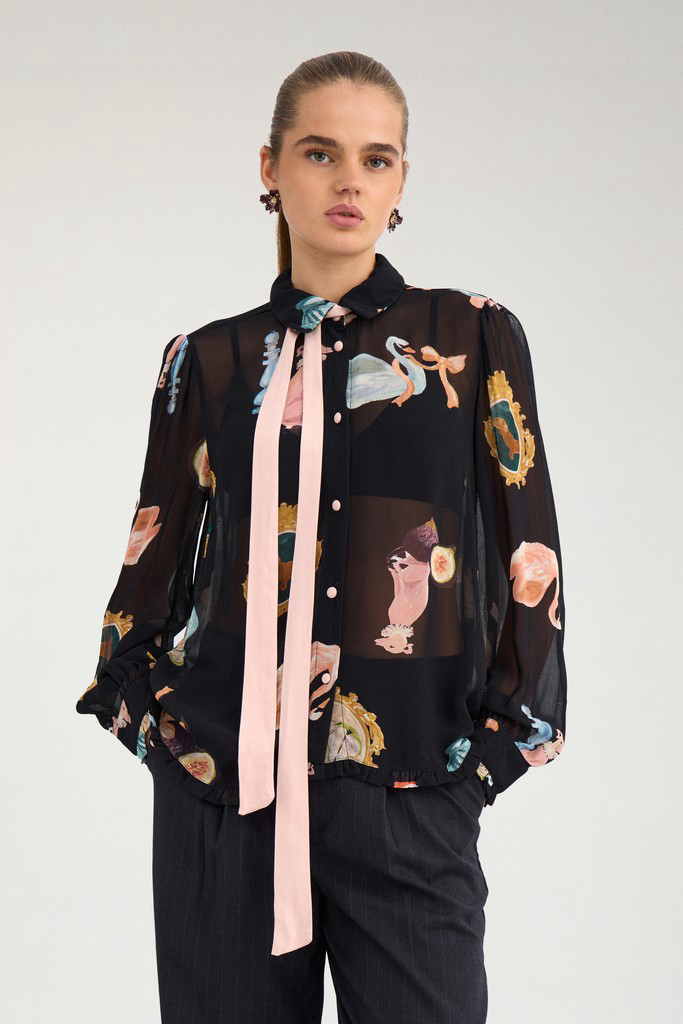 Numph Ophelia Long Sleeve Shirt 707443
