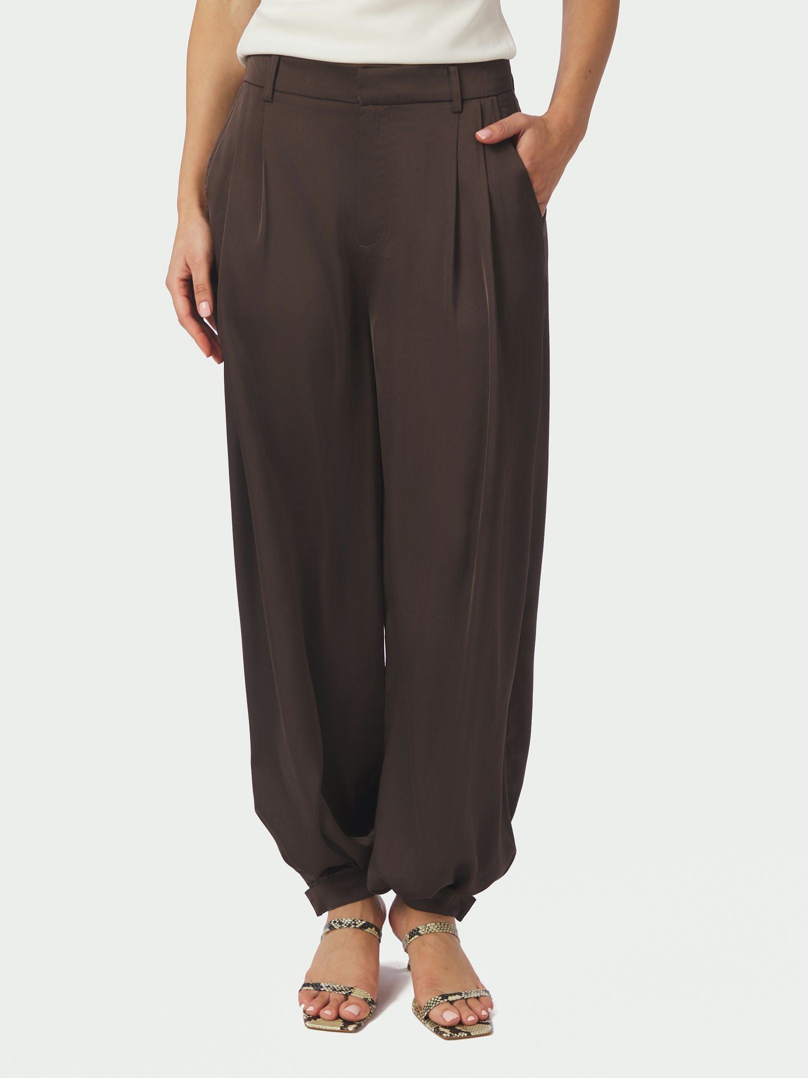 Neo Noir Fayla Drapy Ballon Pant 167418
