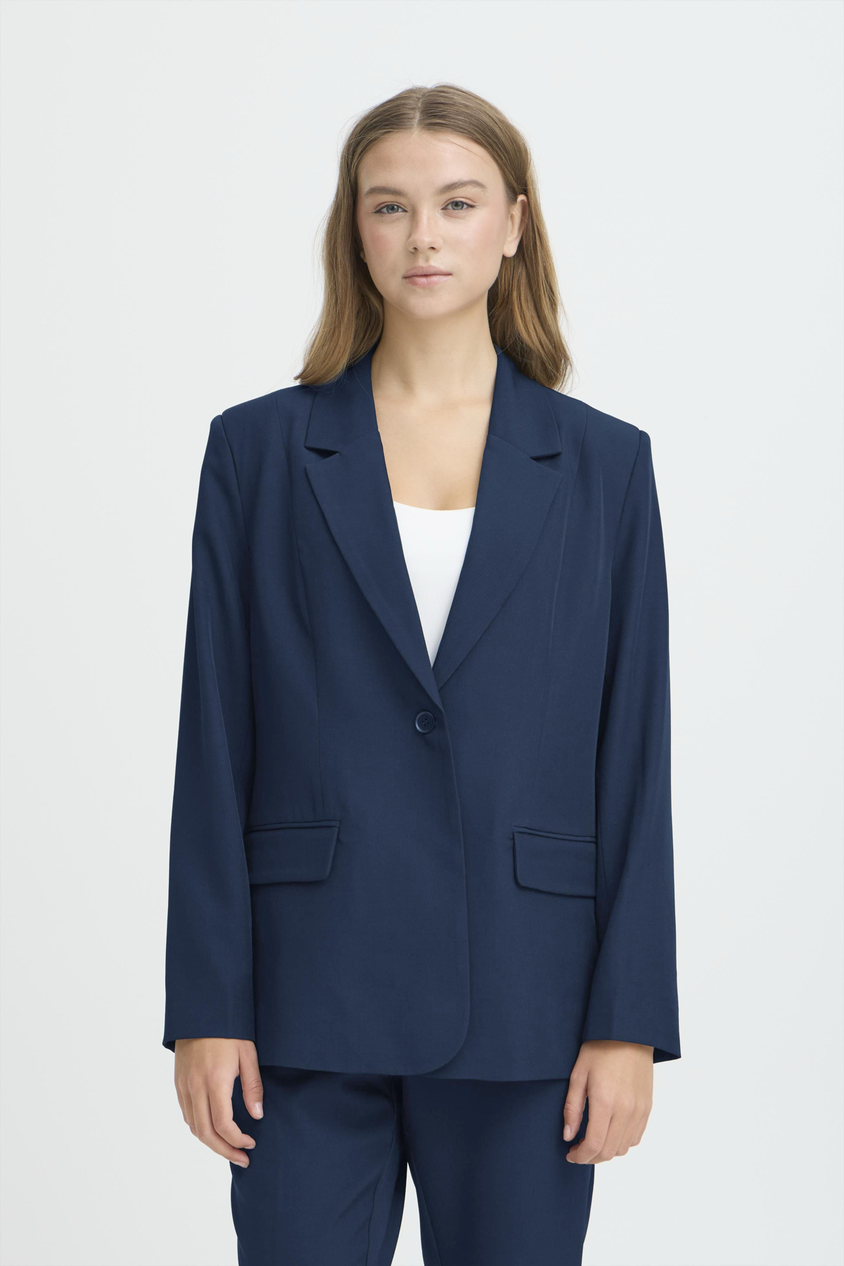 Ichi Fava Long Blazer 20125676