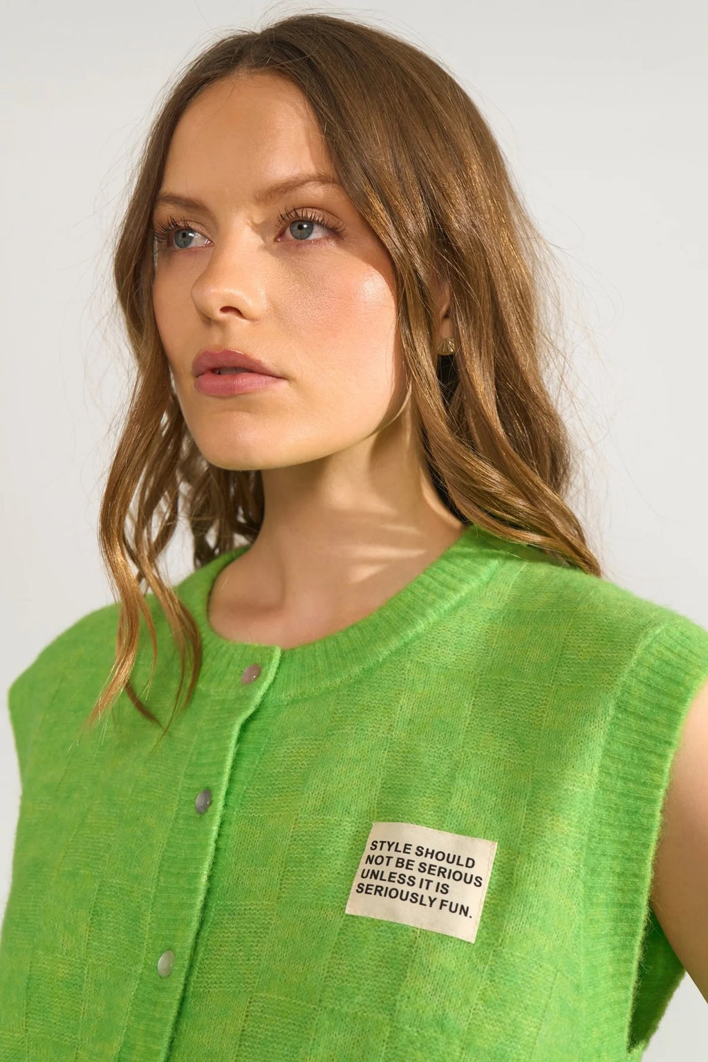 Numph Riette Check Vest 706928