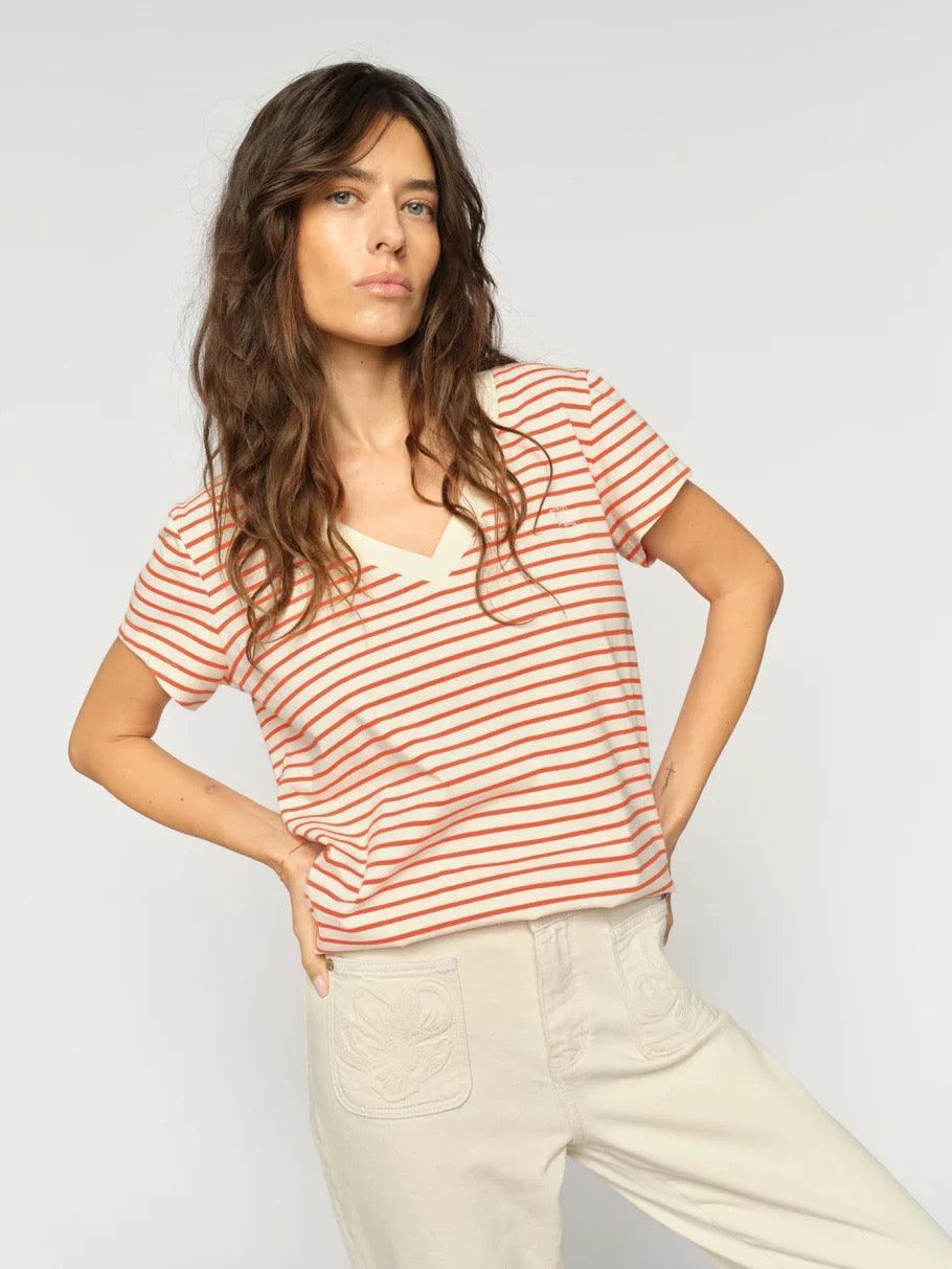 Mos Mosh Kala V S/S Stripe T-Shirt 178690