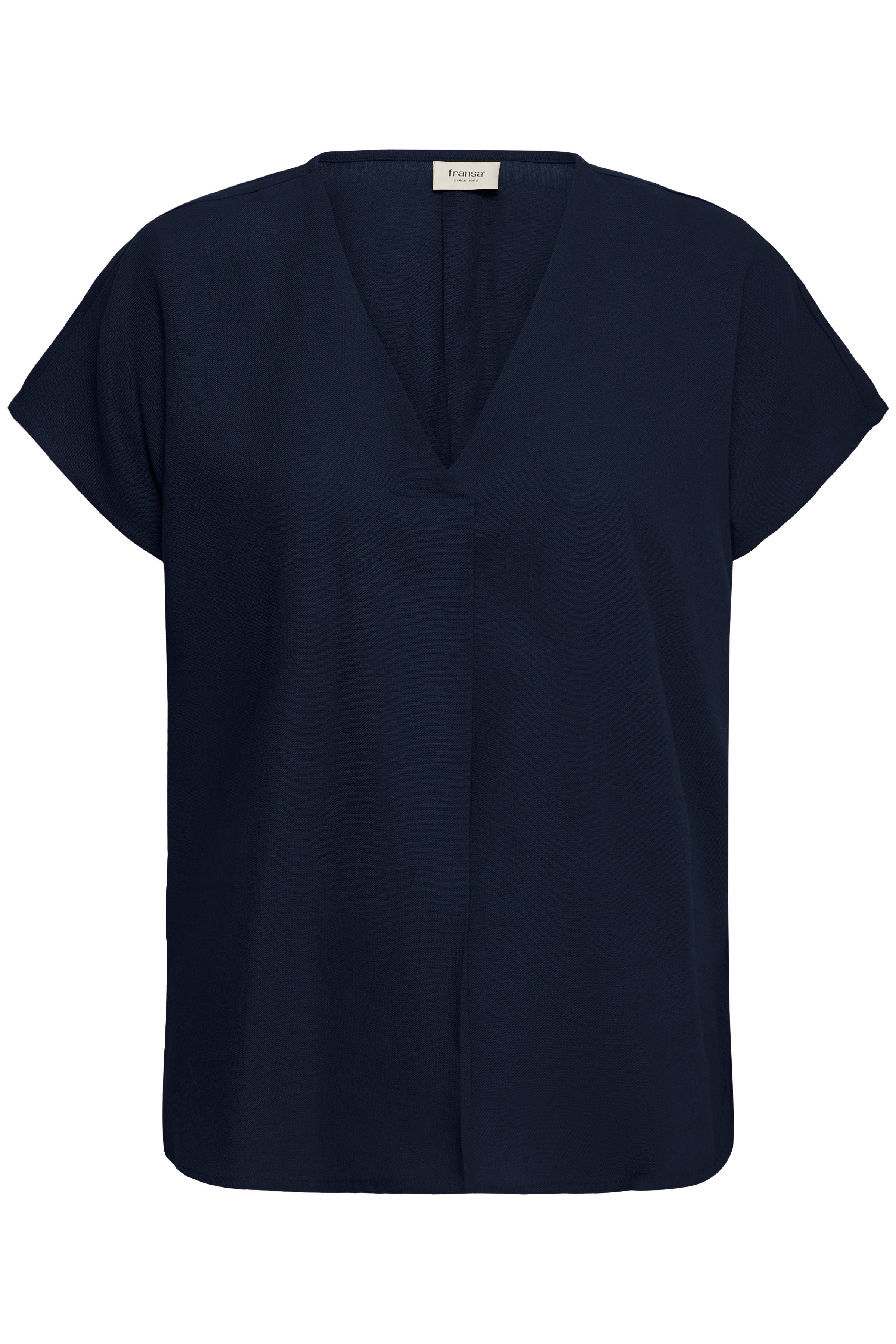 Fransa Jett Blouse 20617561