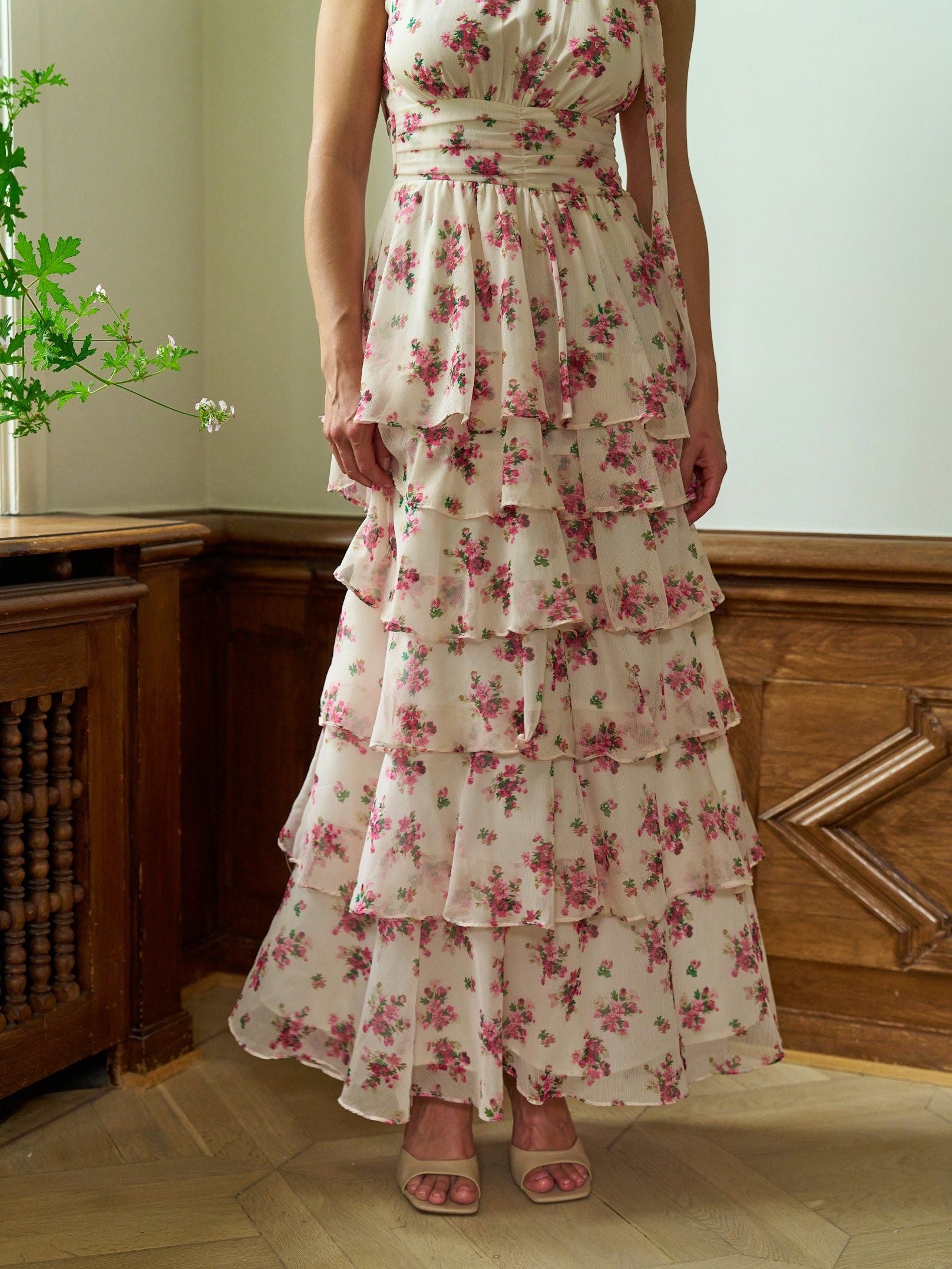 Neo Noir Marli Chiffon Dress 167706