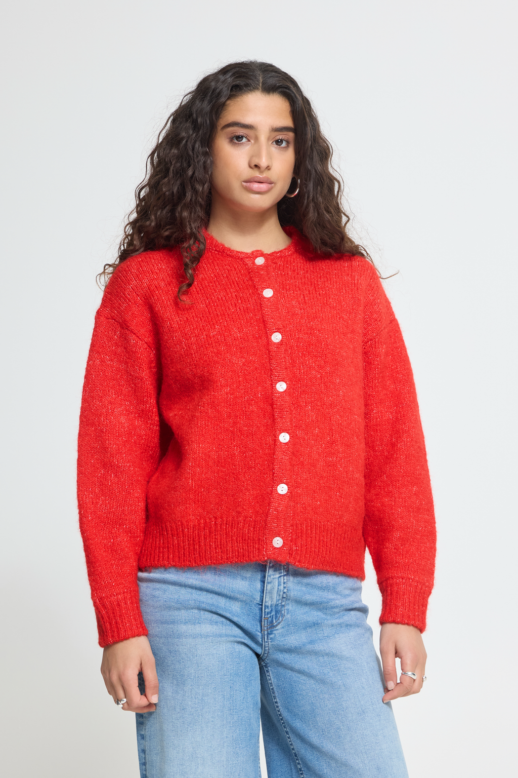 Ichi Belablue Cardigan 20124195