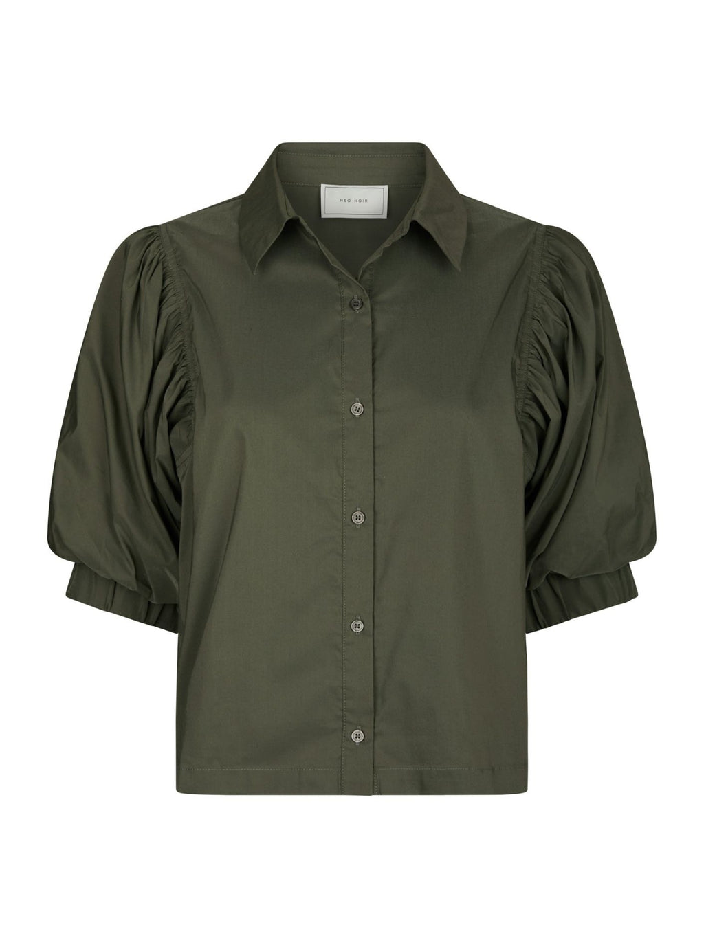 Neo Noir Etta Poplin Shirt 168089