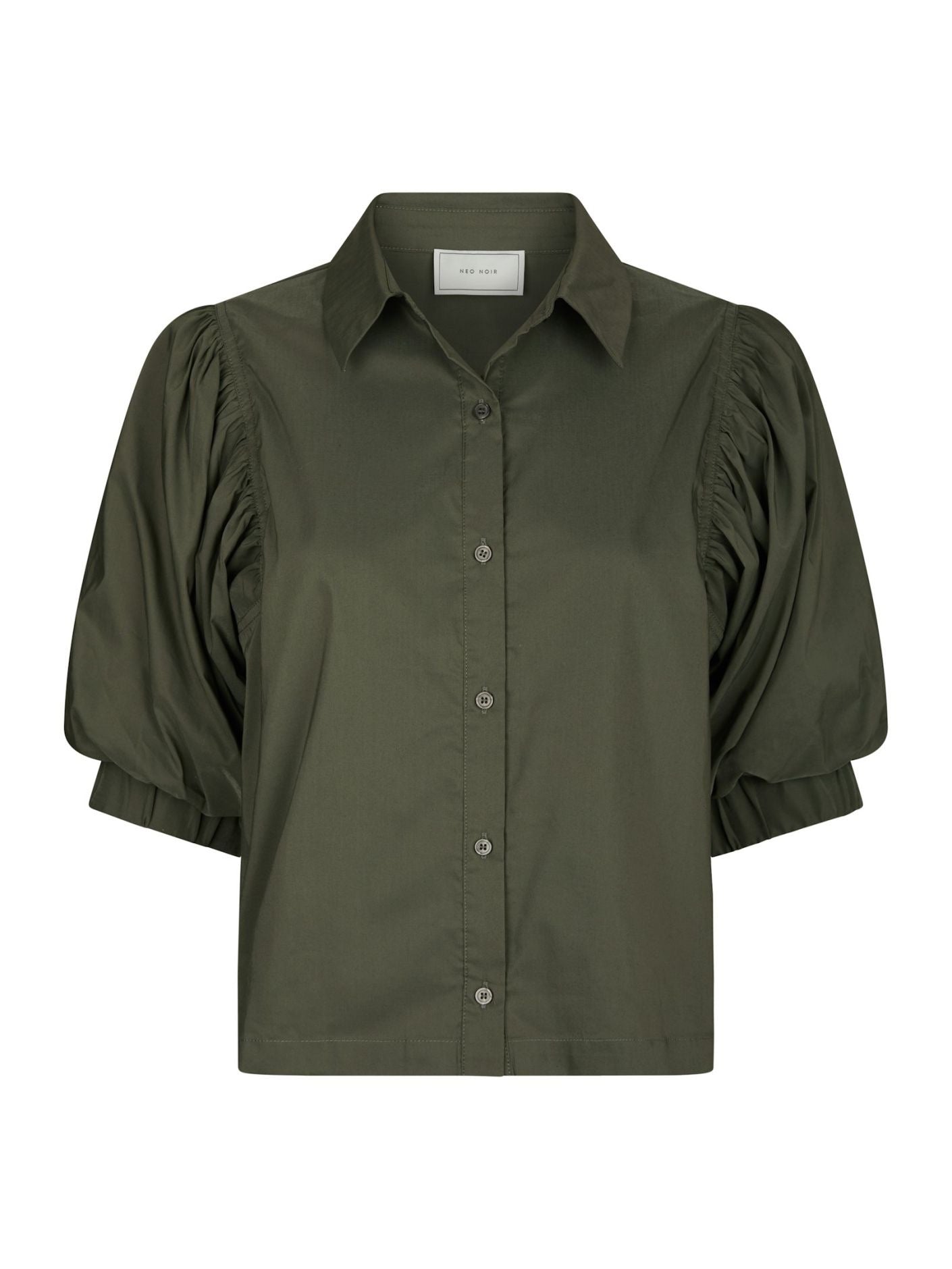 Neo Noir Etta Poplin Shirt 168089