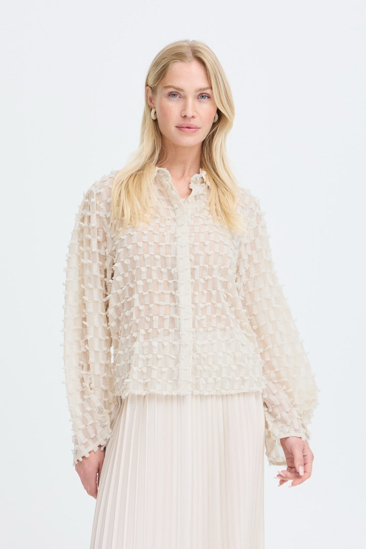 b.young Feather Shirt 20819723