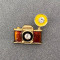 Handpicked Vintage Camera Brooch