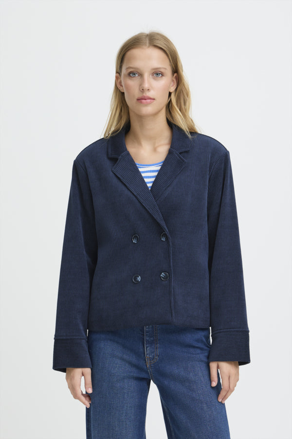 Ichi Kate Corduroy Blazer 20125229