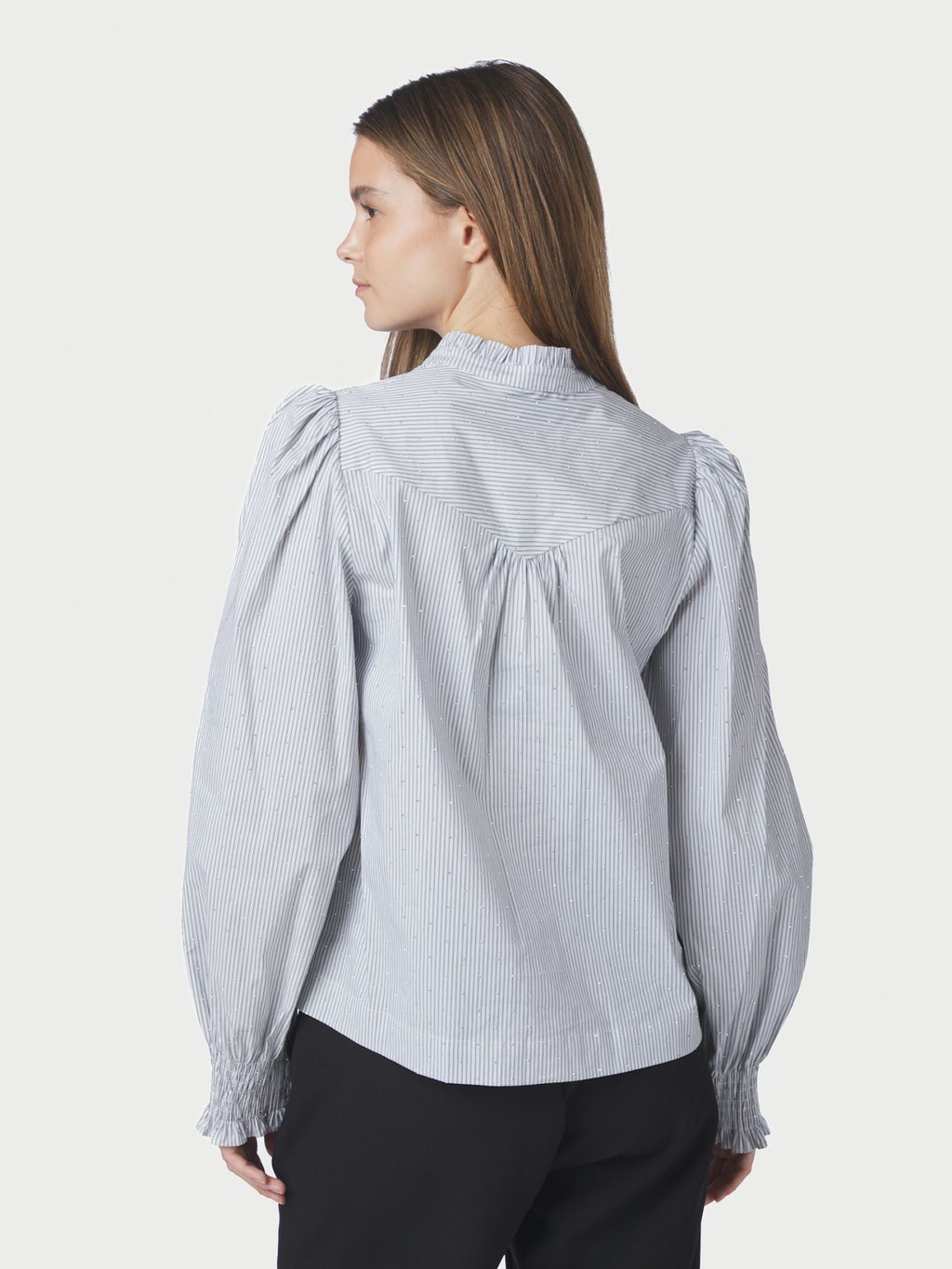 Neo Noir Astrida Stripe Stone Blouse 167292