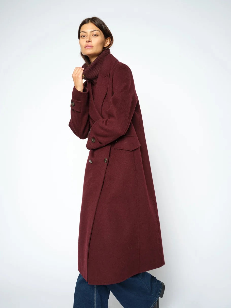 Mos Mosh Alva Loisa Mock Neck Coat 181410