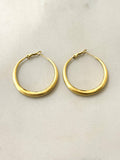 Handpicked Moon Hoop Earrings