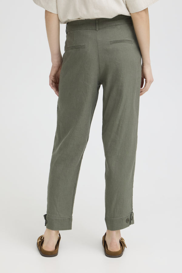 Pulz LUCA HW PANT ANK LENGTH TAP Casual 50210434