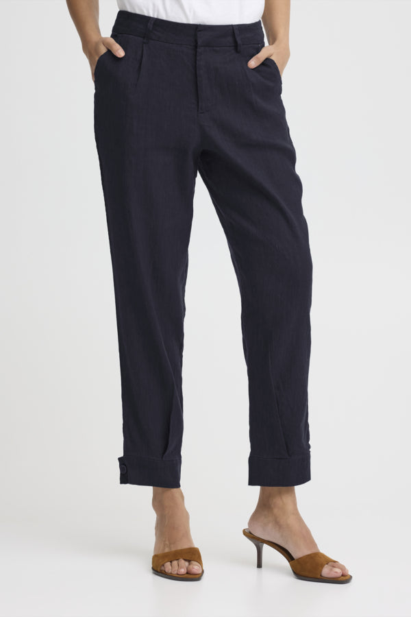 Pulz LUCA HW PANT ANK LENGTH TAP Casual 50210434