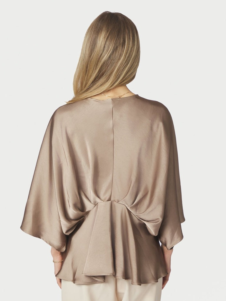 Neo Noir Rivina Heavy Sateen Blouse 168095