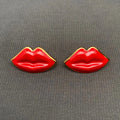 Handpicked Red Lips Earrings 68829