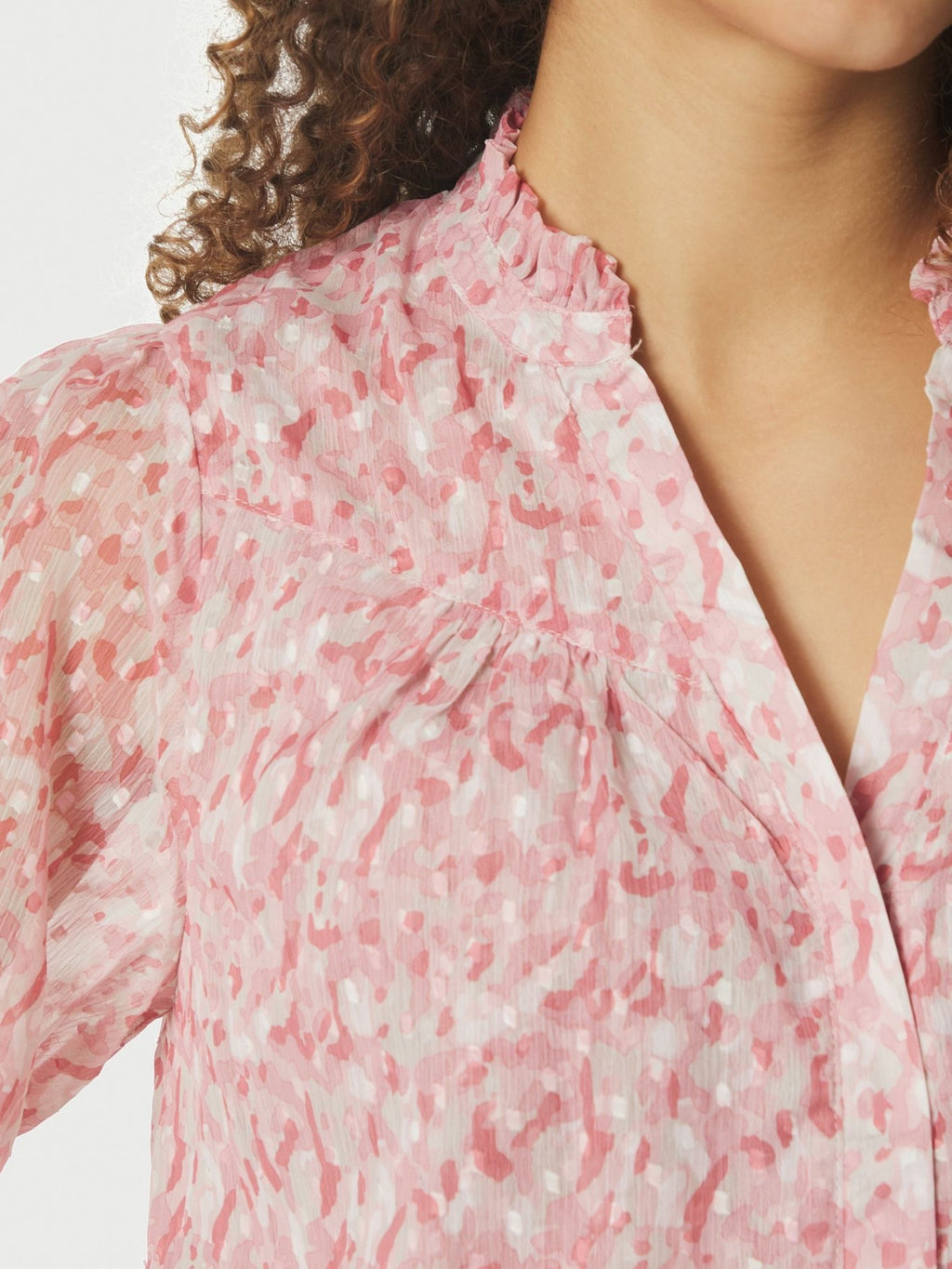 Neo Noir Diana Blurred Blouse 168379