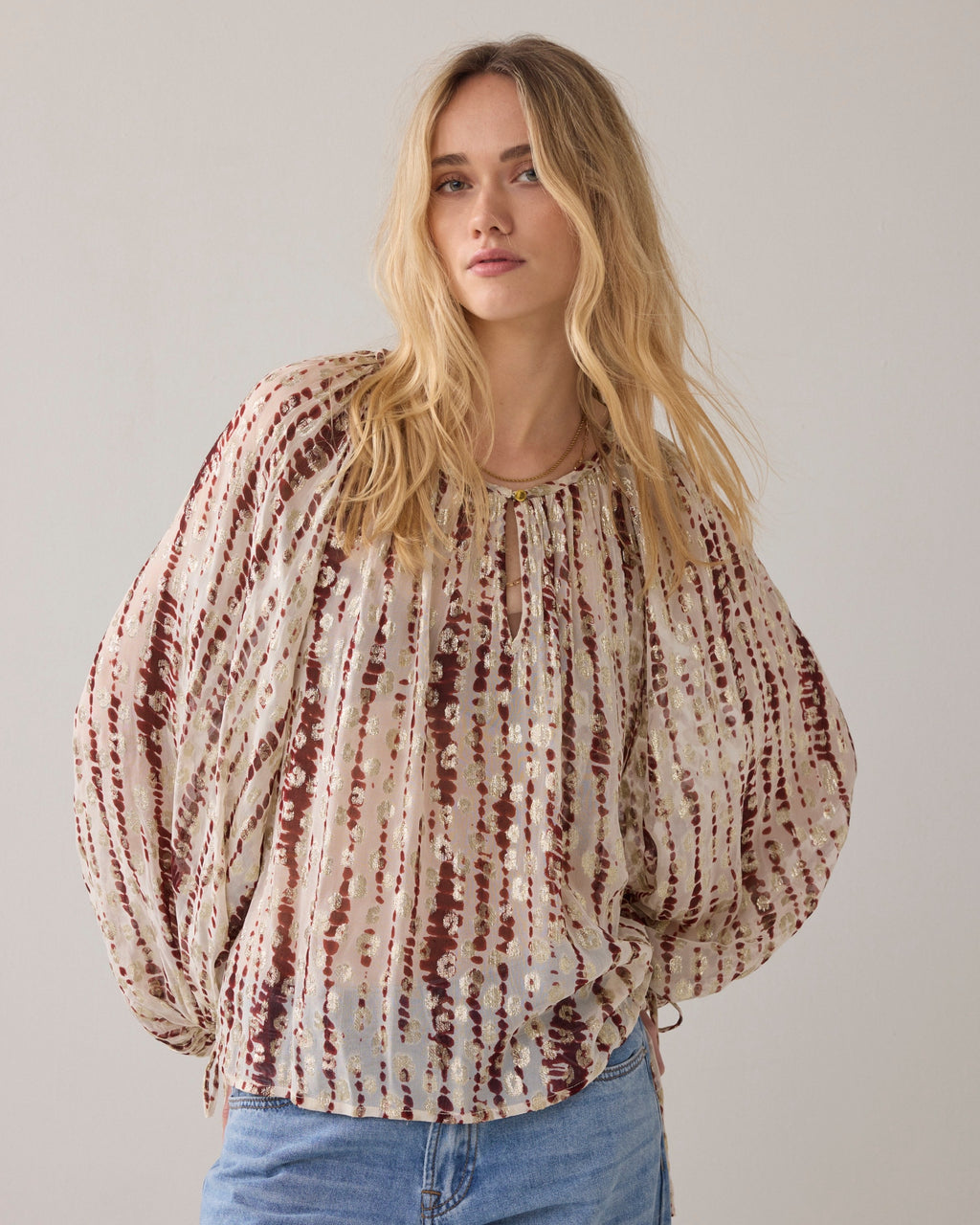 Summum Woman Tiedye Georgette Top 2s3421-12427