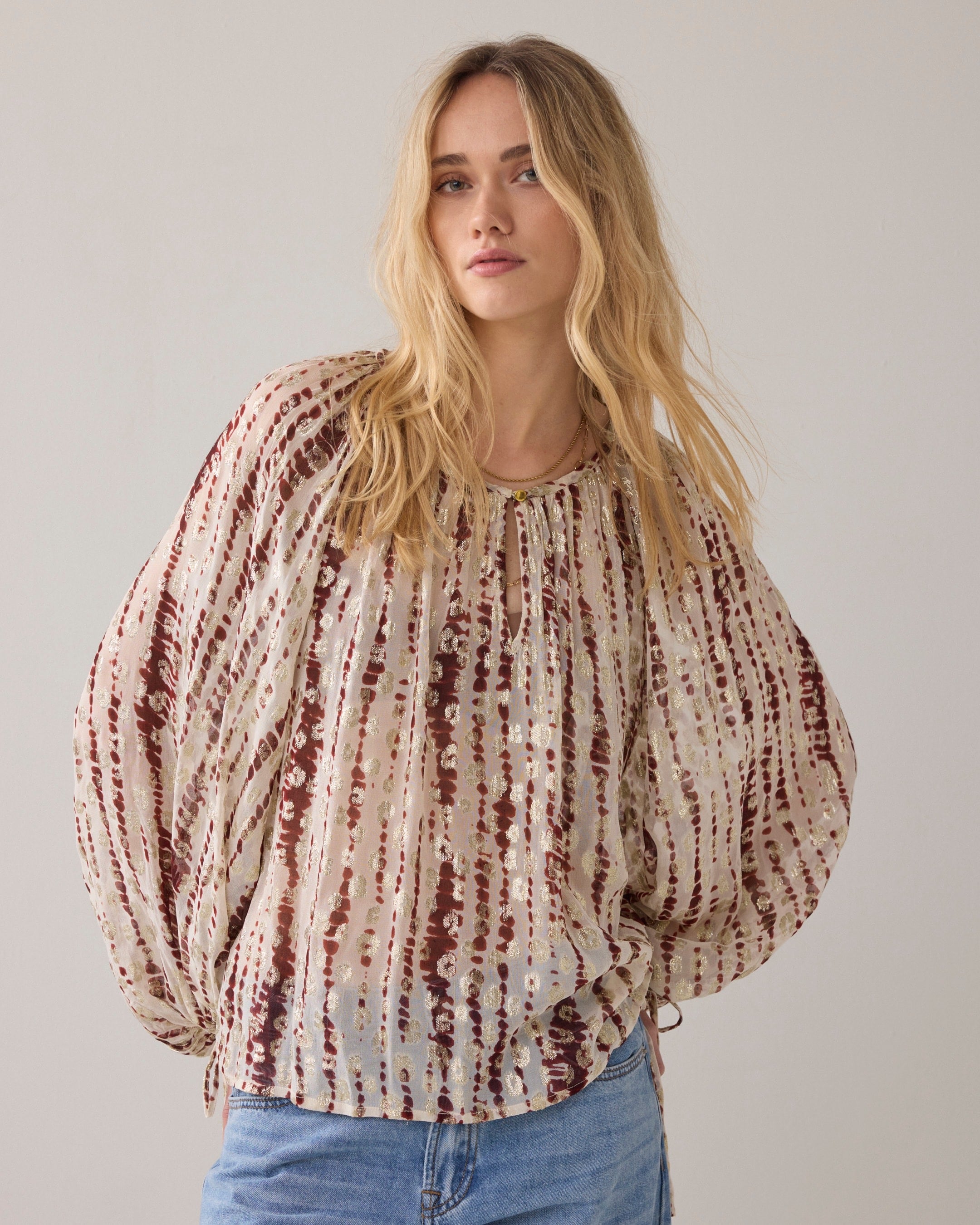 Summum Woman Tiedye Georgette Top 2s3421-12427