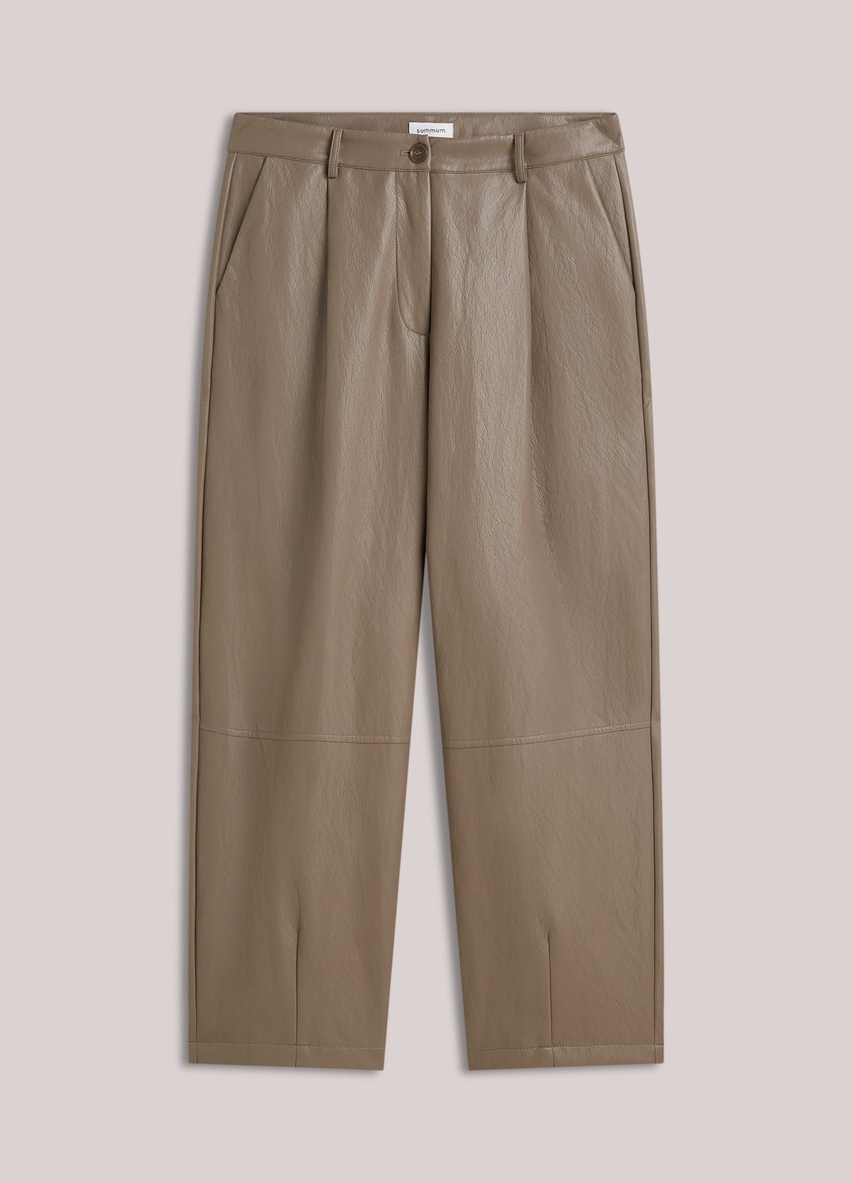 Summum Trouser Soft Faux Leather  Balloon 4s3043-12526