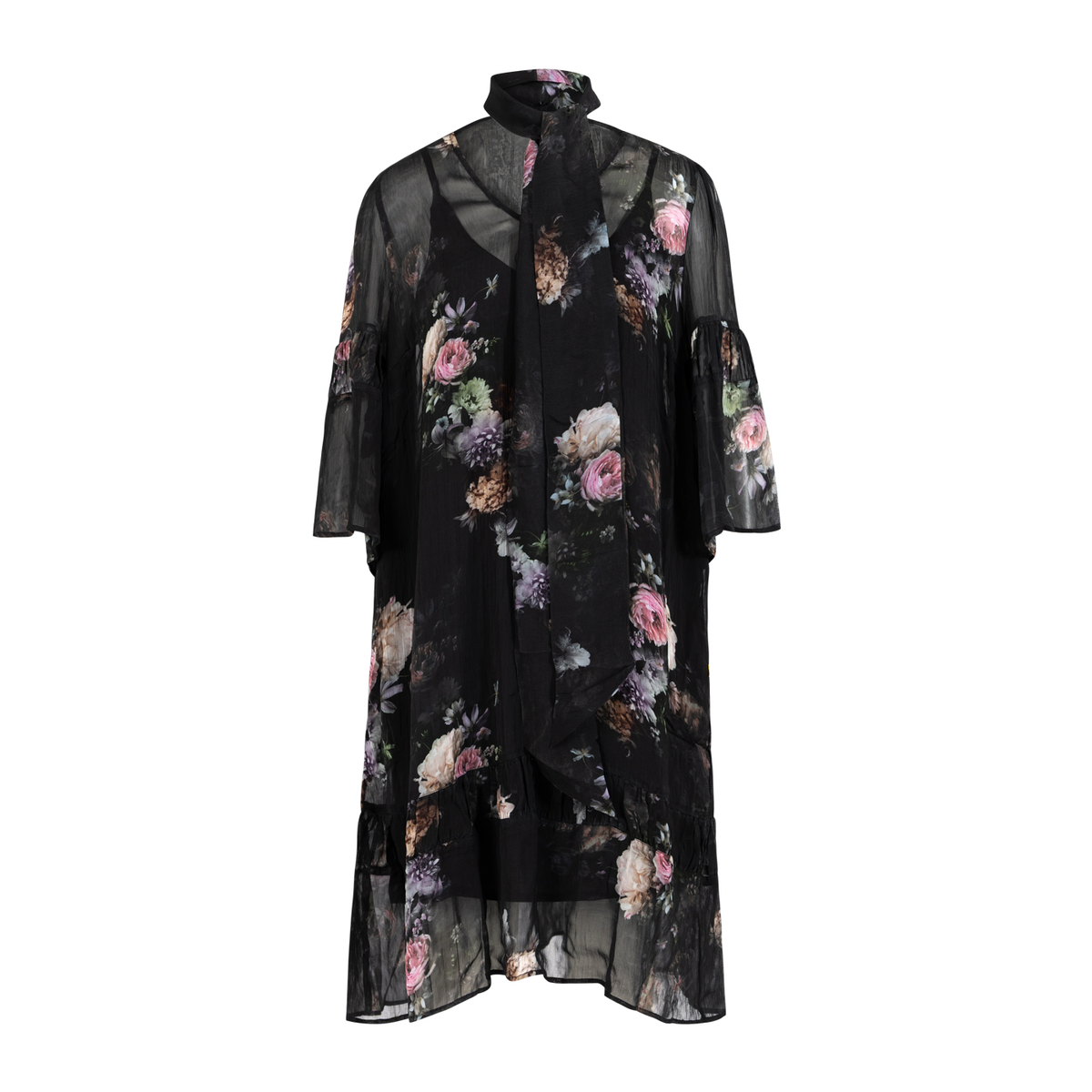 Coster Copenhagen Dress In Vintage Floral Print 265-5407