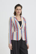Ichi Kate Printed Blazer 20125220