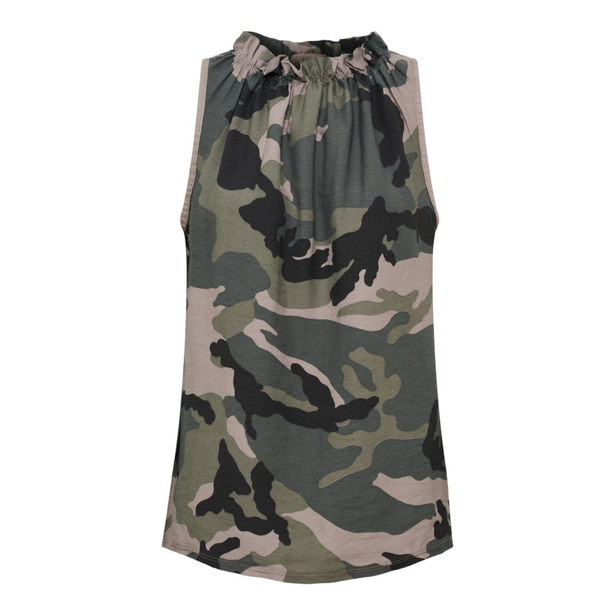 Marta Lucina Camo Top 2319