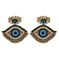 Handpicked Double Eye Earring NTS021
