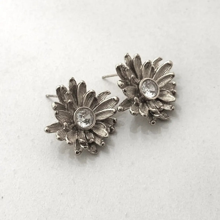 Handpicked Solara Floral Stud Earrings