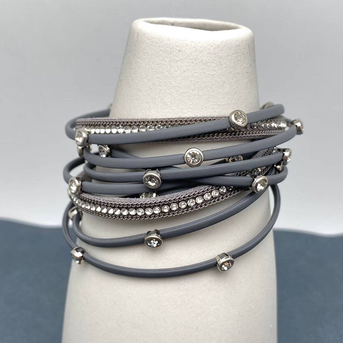 Handpicked Multi-layer Leather Magnetic Buckle Bracelet