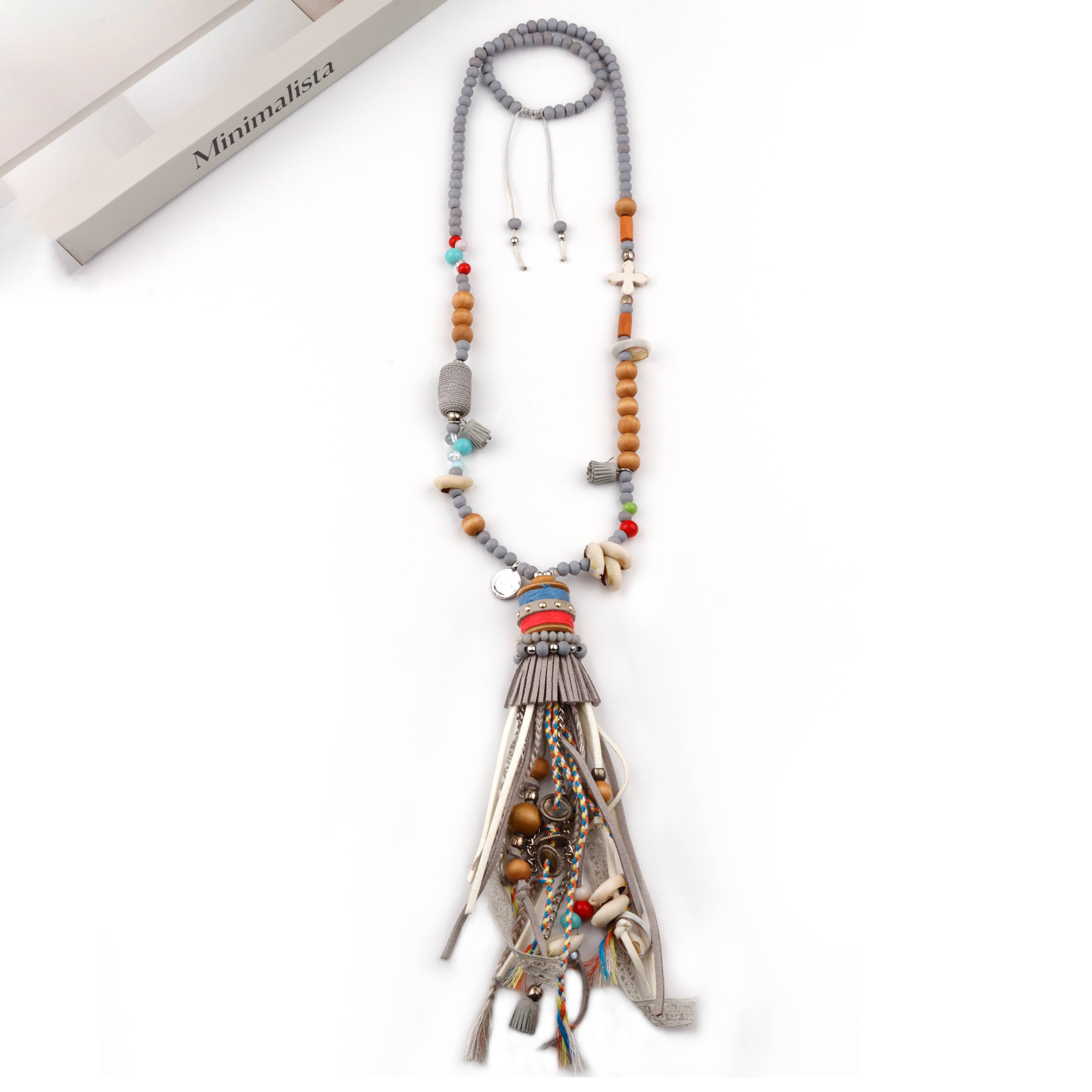 Handpicked Bohemian Necklace with Tassels