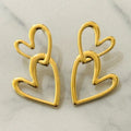 Handpicked Double Hearts Earrings