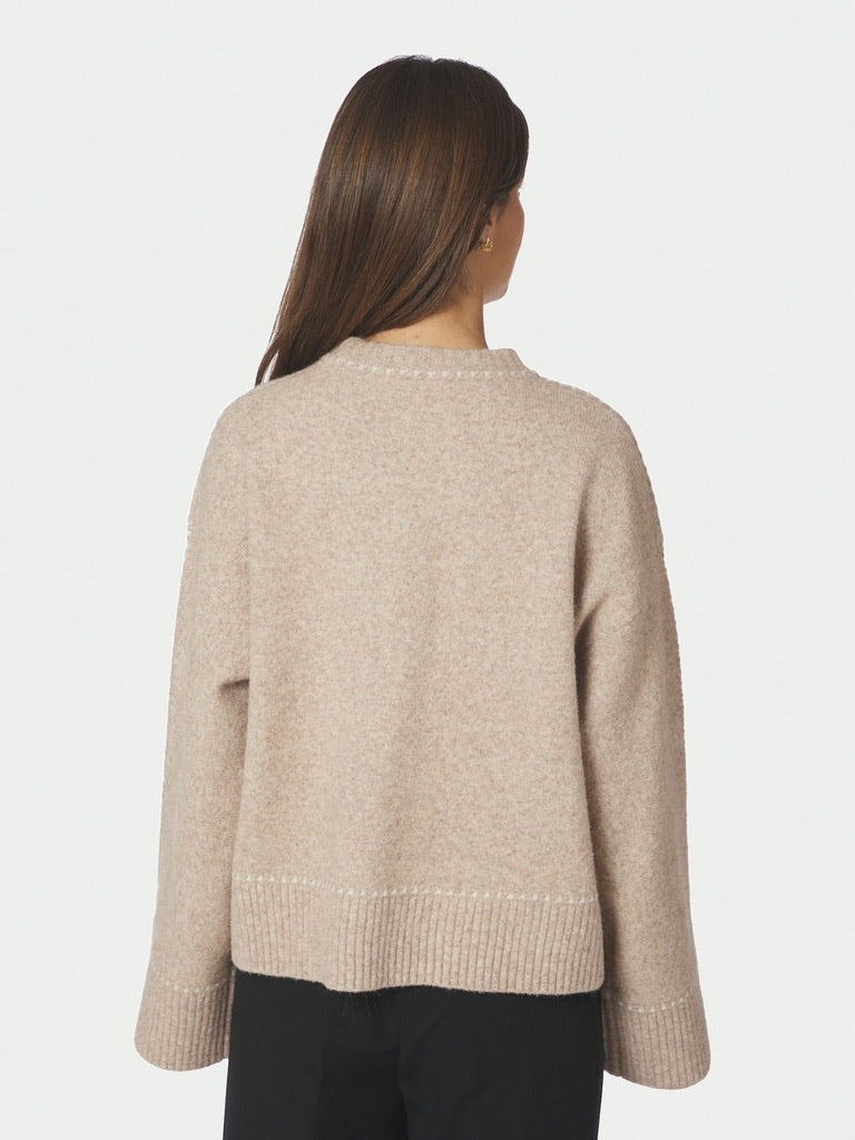 NEO NOIR Roeme Stitch Knit 164818