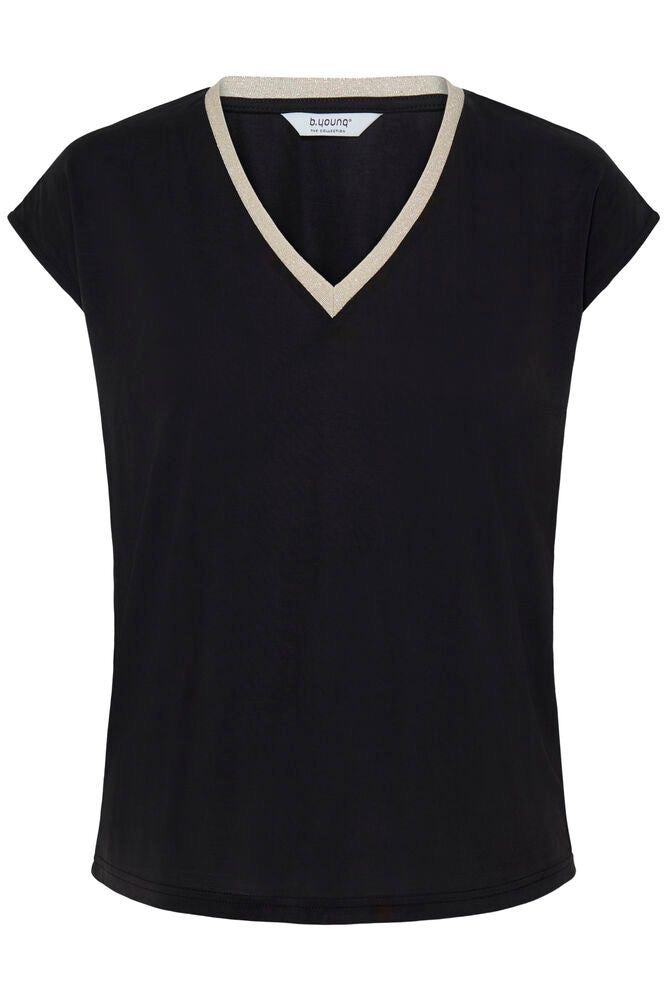 b.young Perl Lurex T-Shirt 20818705