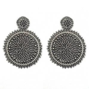 Handpicked Circle Drop Earring NLA818