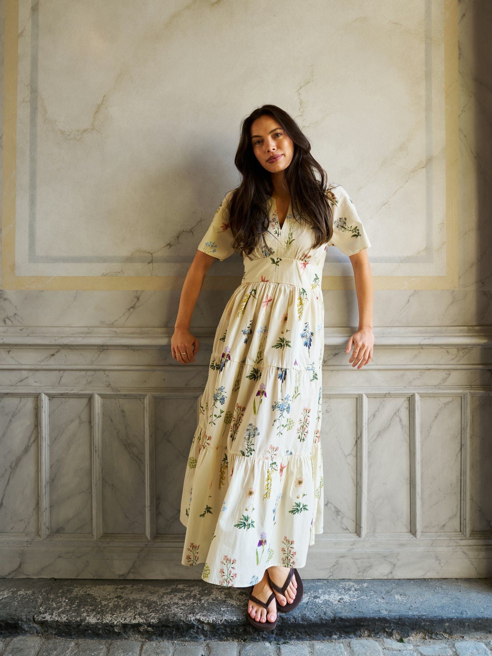 Neo Noir Gardena Flower Dress 167972