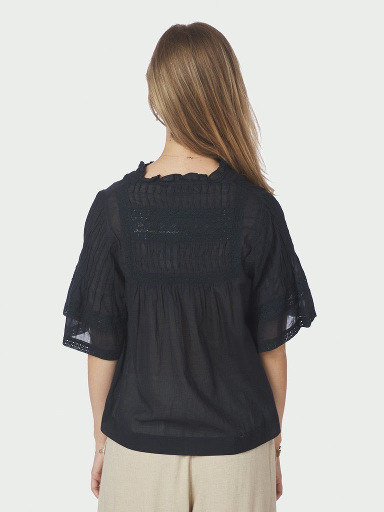 Neo Noir Siama Voile Blouse 164703