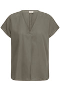 Fransa Jett Blouse 20617561