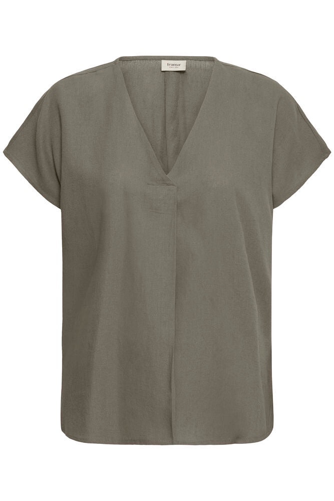 Fransa Jett Blouse 20617561
