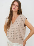 NU Charlie Vest knit 8723-33