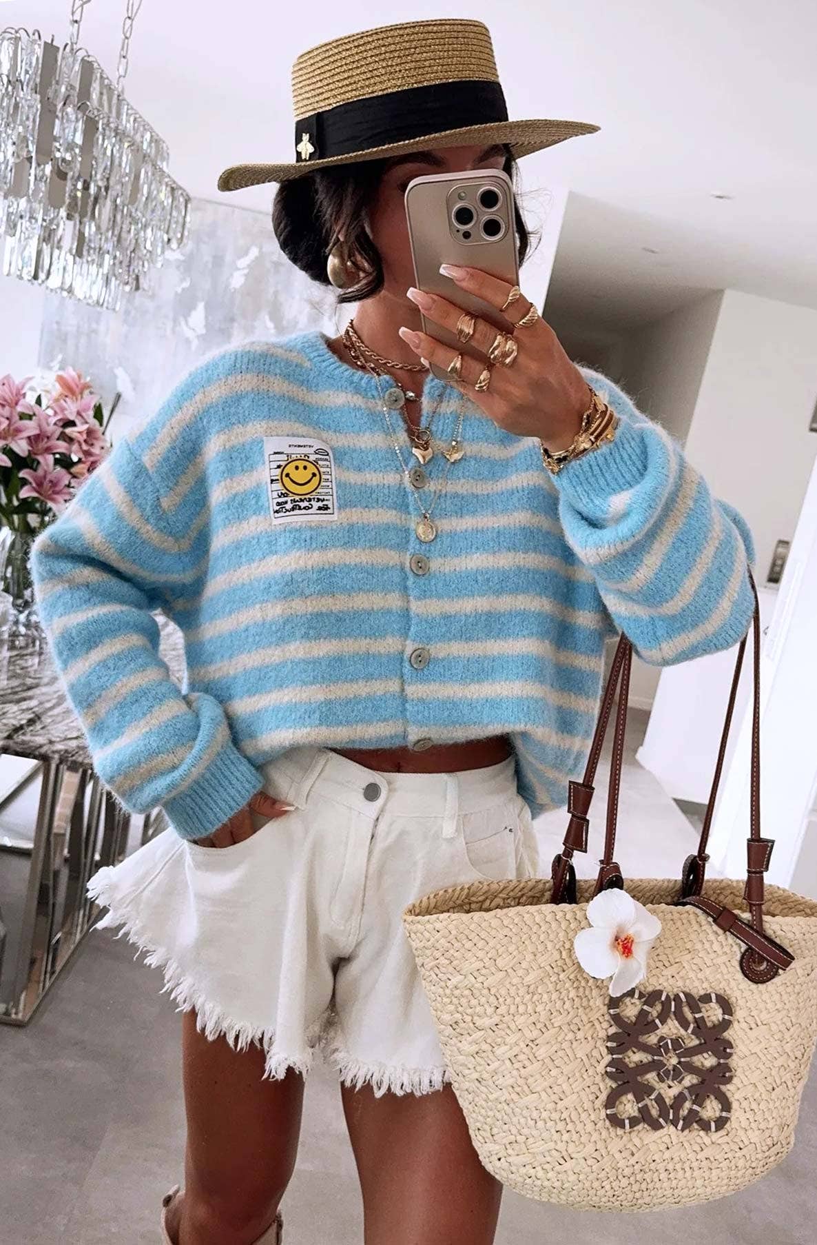 Annabelle Striped Cardigan