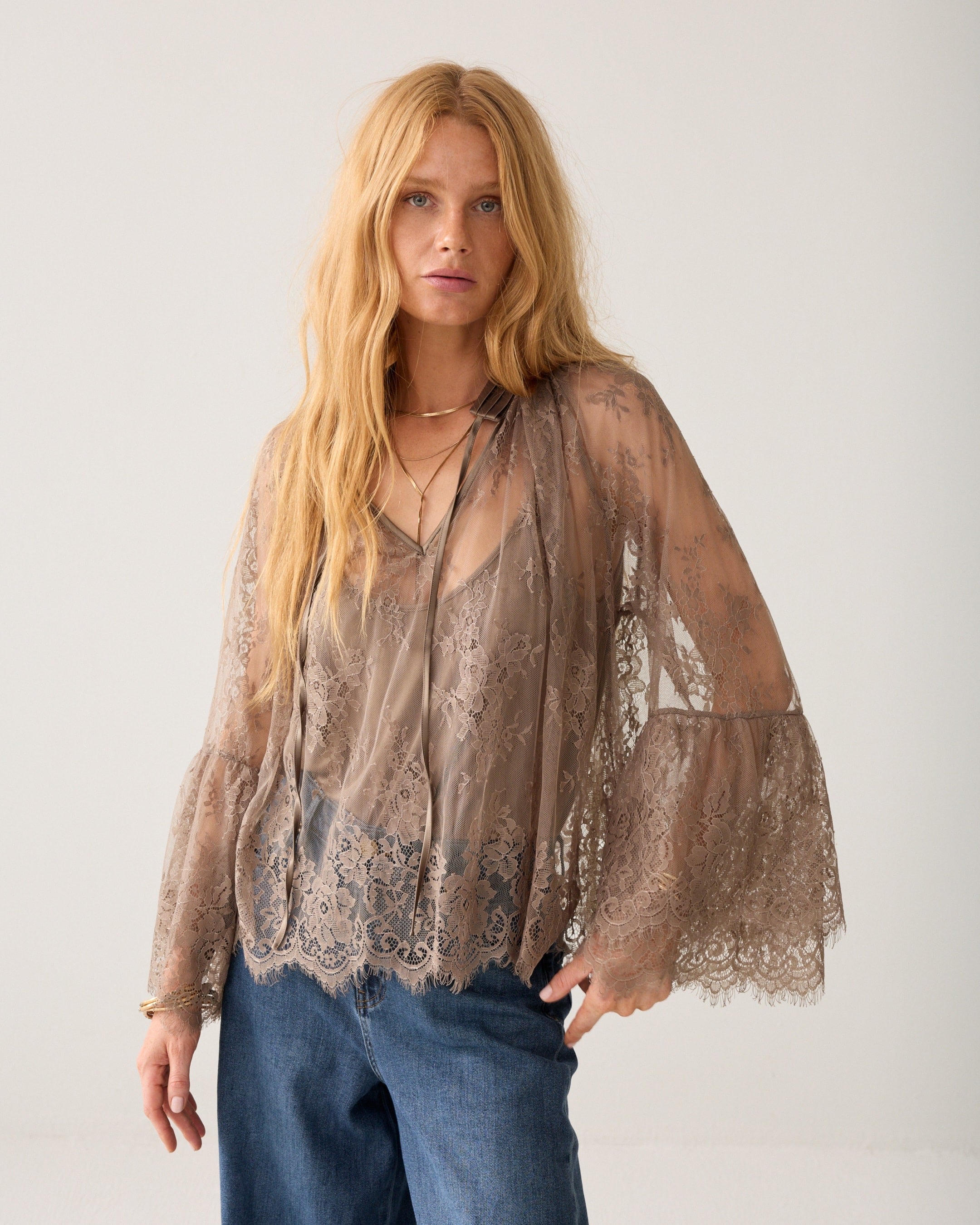 Summum Soft Lace Top 2s3510-12517