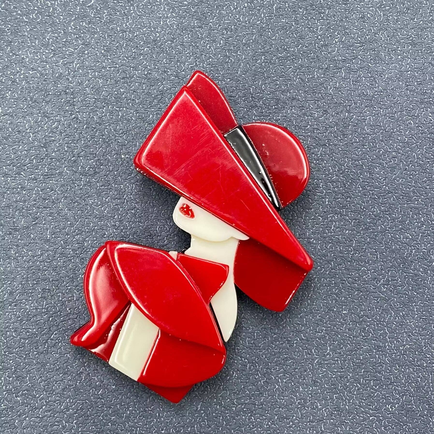 Handpicked Modern Women Acrylic Brooch