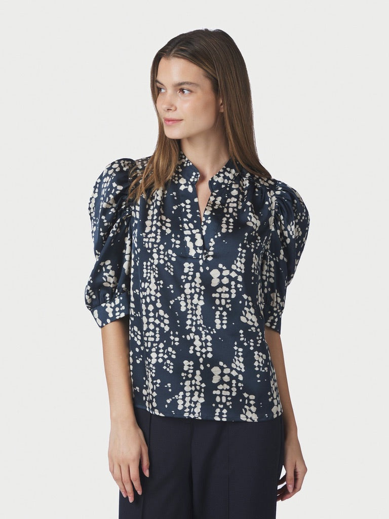 Neo Noir Roella Print Blouse 167682