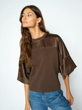 Mos Mosh Lela Satin Sweatshirt 180840